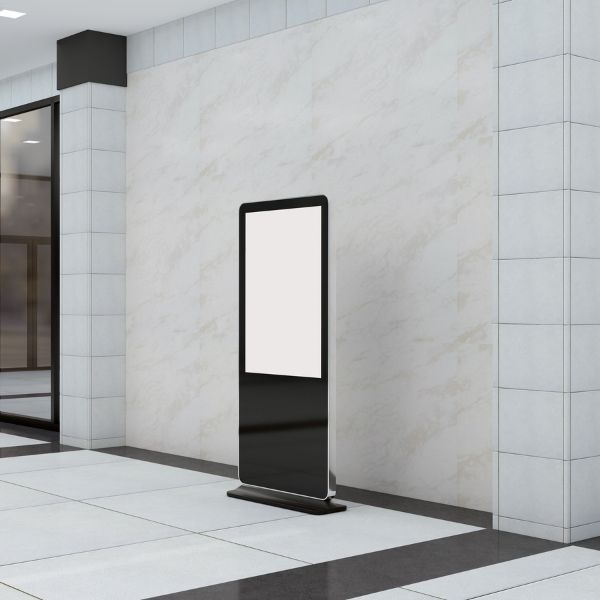 Empty kiosk